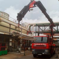 Transgrues Tortosa, gruas moviles articuladas, en Tarragona Castellon Barcelona, camiones grua autocargantes, grua movil autopropulsada, alquiler tanquetas, cesta personas