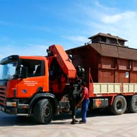 Transgrues Tortosa, gruas moviles articuladas, en Tarragona Castellon Barcelona, camiones grua autocargantes, grua movil autopropulsada, alquiler tanquetas, cesta personas