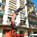 Grua para ayuda a mudanzas