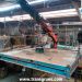 Trabajo varias gr�as articuladas en el interior de una nave