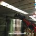 Trabajos con grua en interior