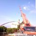 Propelled mobile cranes, truck cranes articulated