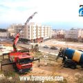 Gr�a m�vil articulada hidr�ulica con jib y cablestante de 36 metros.